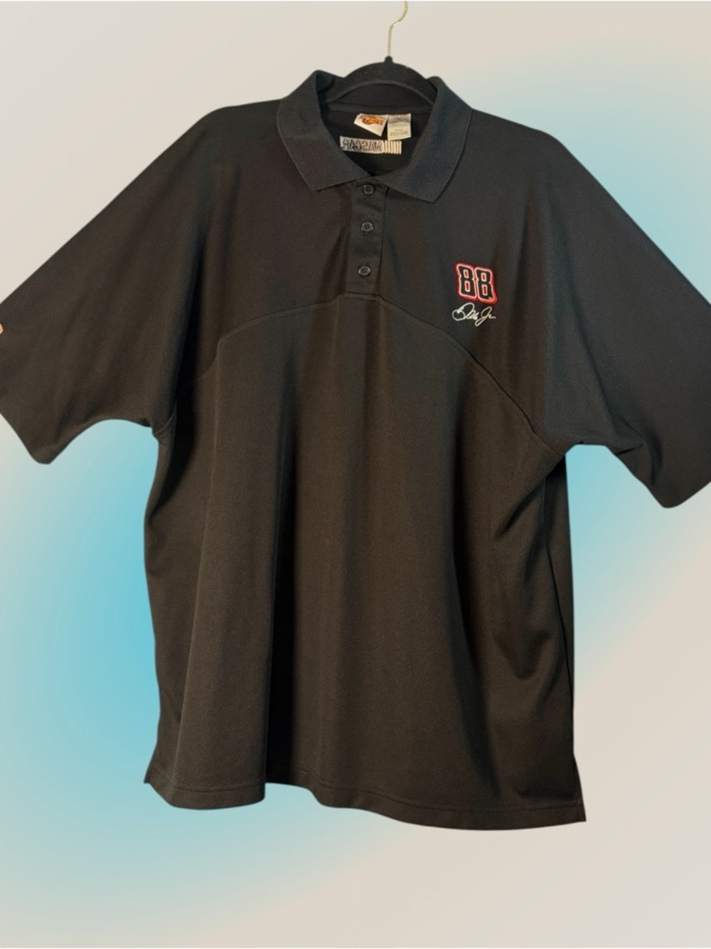Dale Earnhardt Jr Black Shirt Adult XL 88 NASCAR Amp Energy National Guard